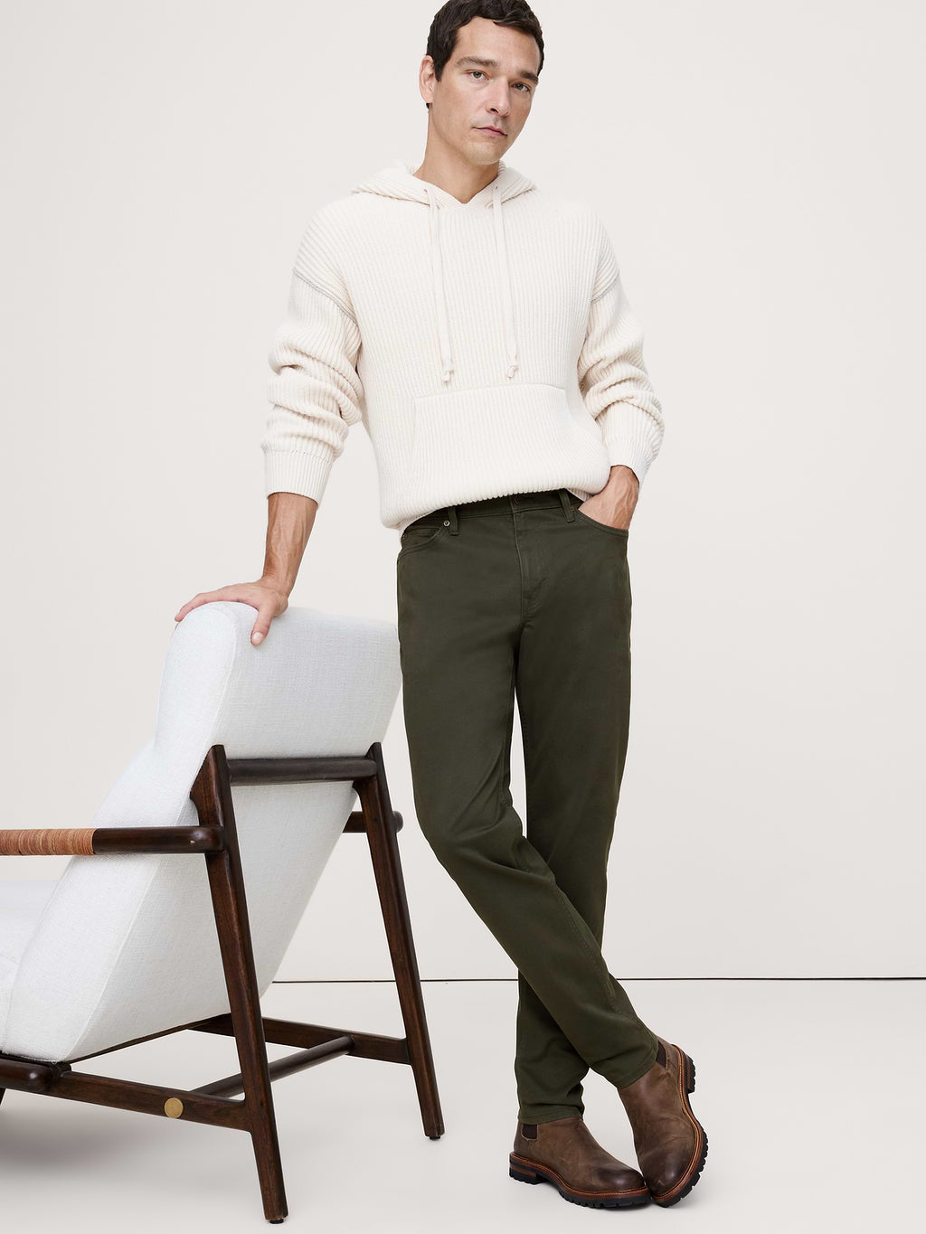 Athletic Traveler Pant - Dark Olive Green