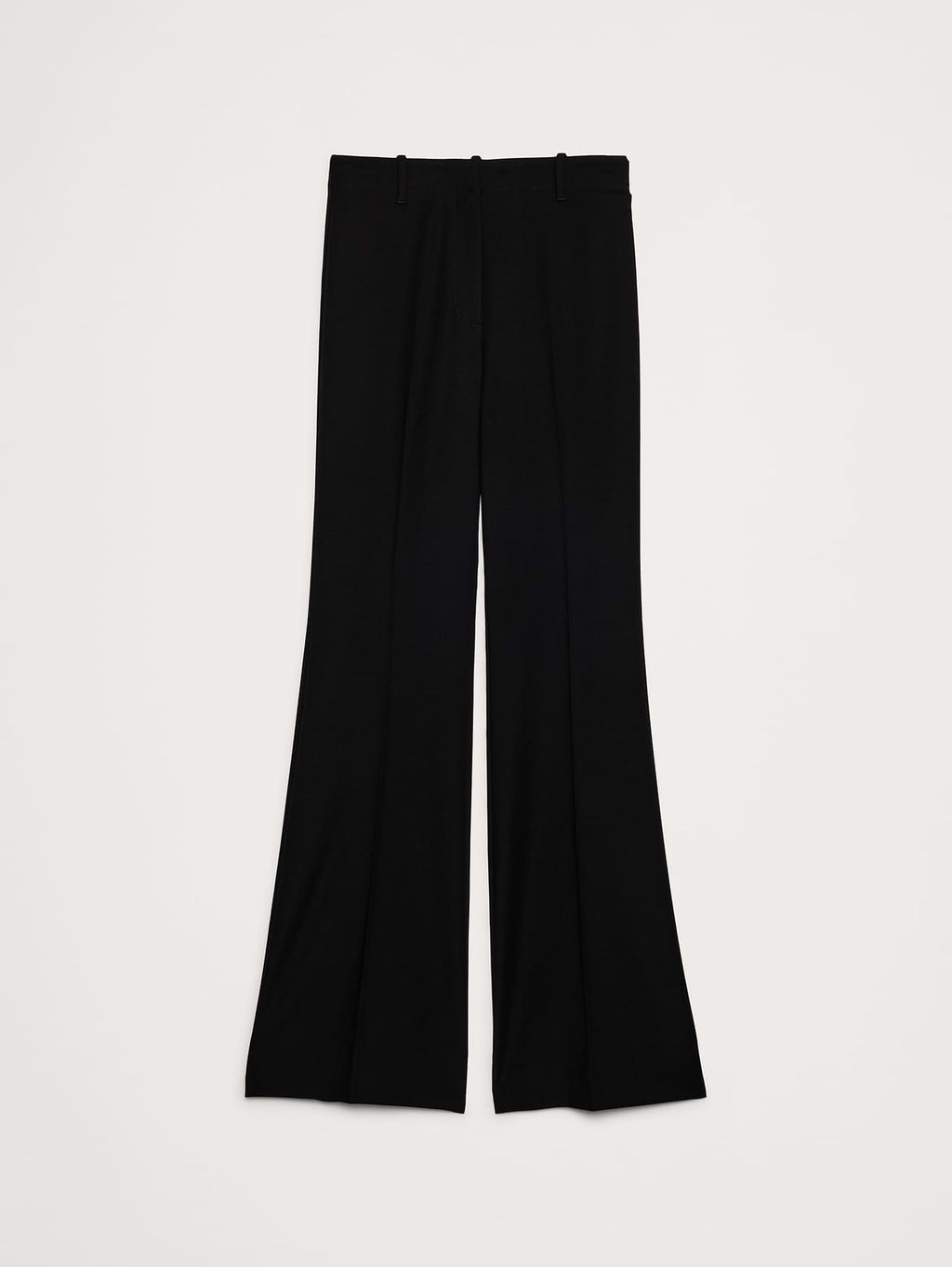 High-Rise Modern Flare City Stretch Pant - Black