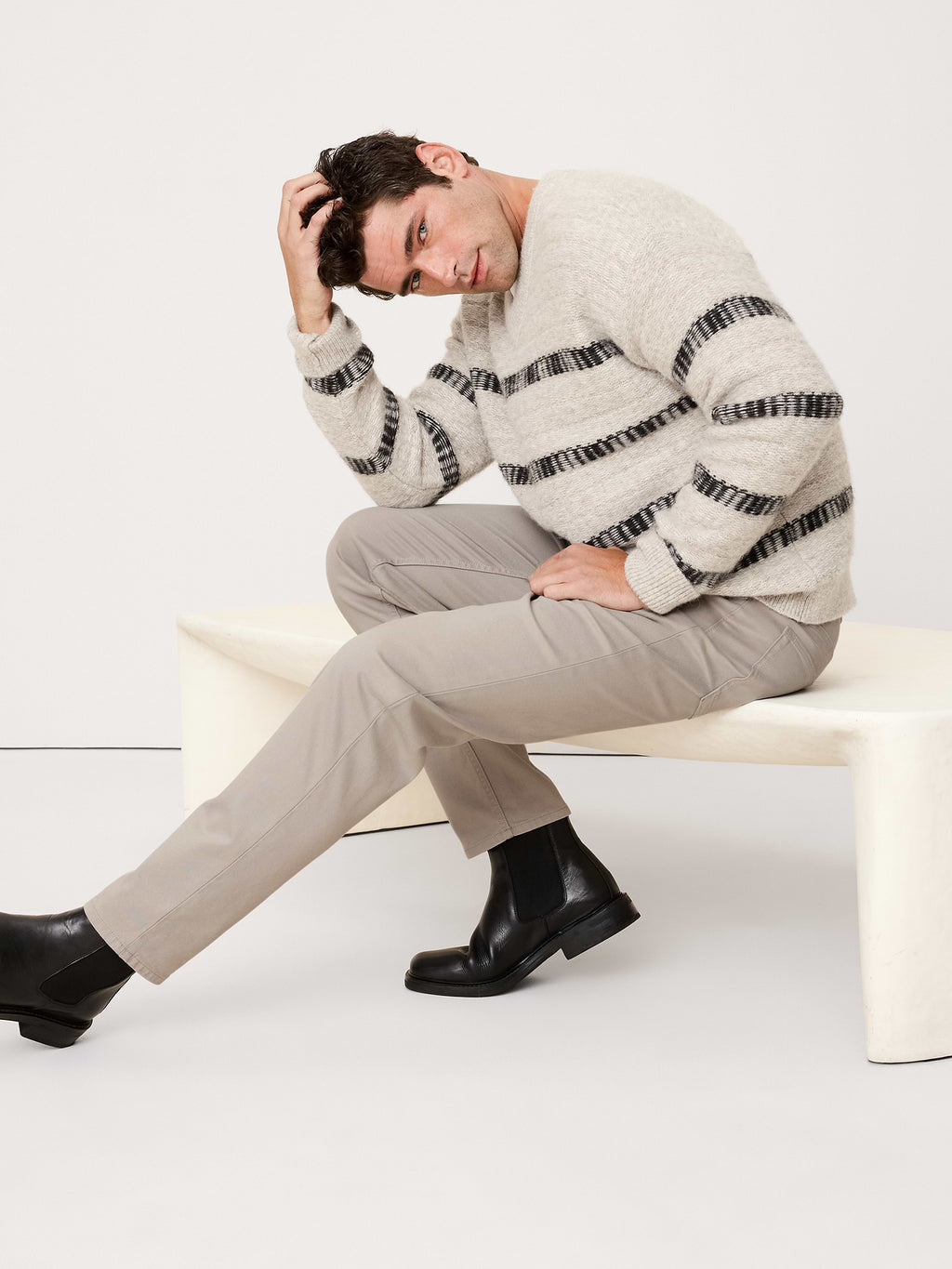 Athletic Traveler Pant - Light Gray