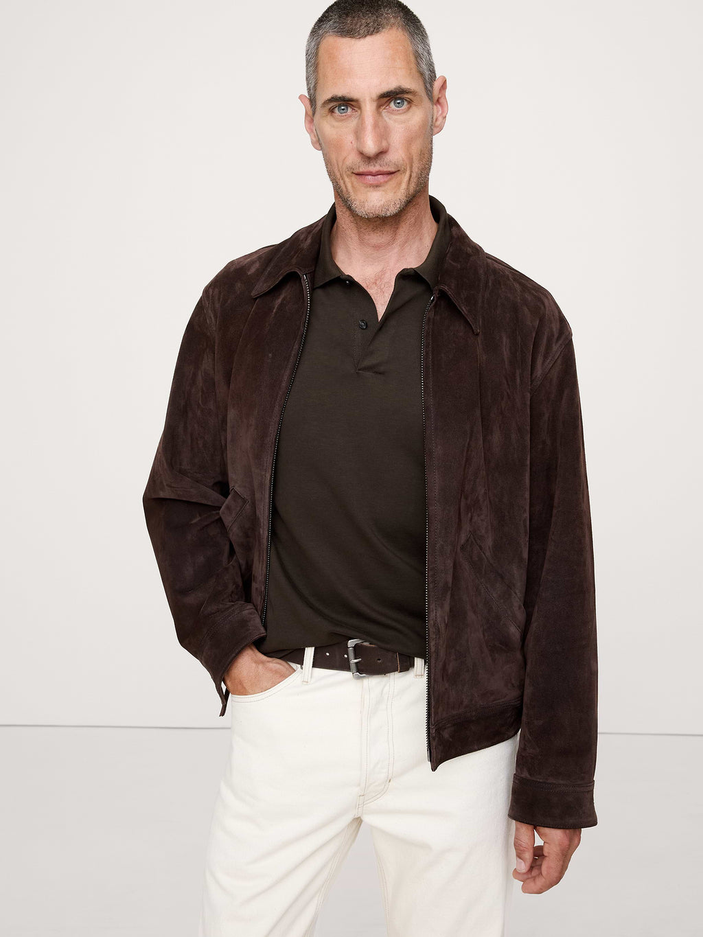 Luxury-Touch Polo - Double Chocolate Brown
