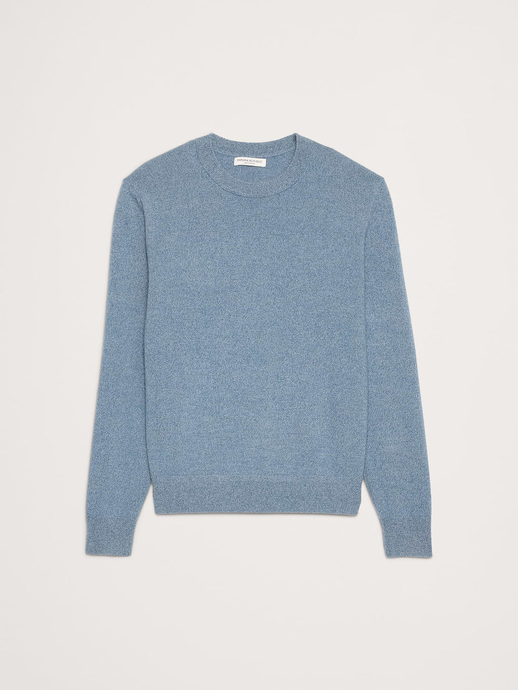 Cashmere Crew-Neck Sweater - Frozen Loch Blue