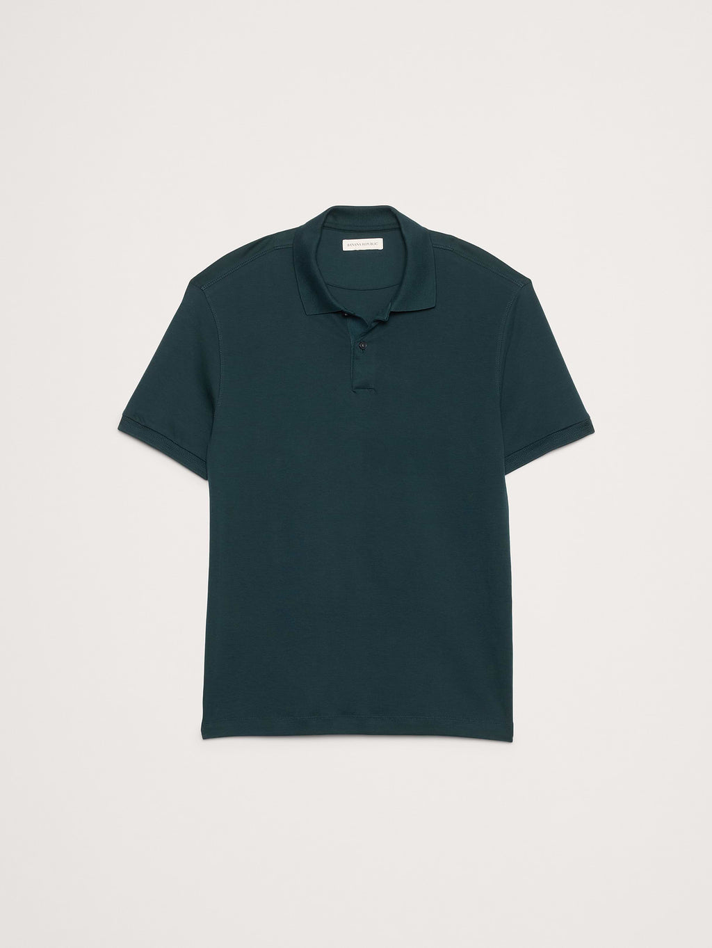 Luxury-Touch Polo - Storm Slate Green