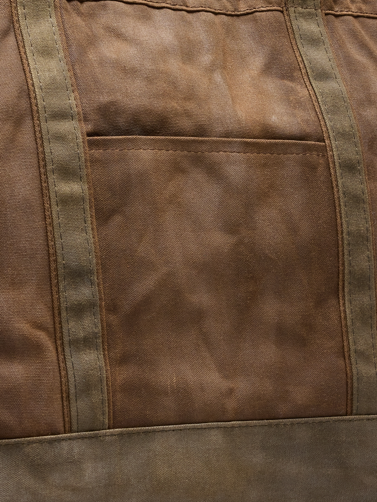 Waxed Canvas Tote by CB Station - Brown