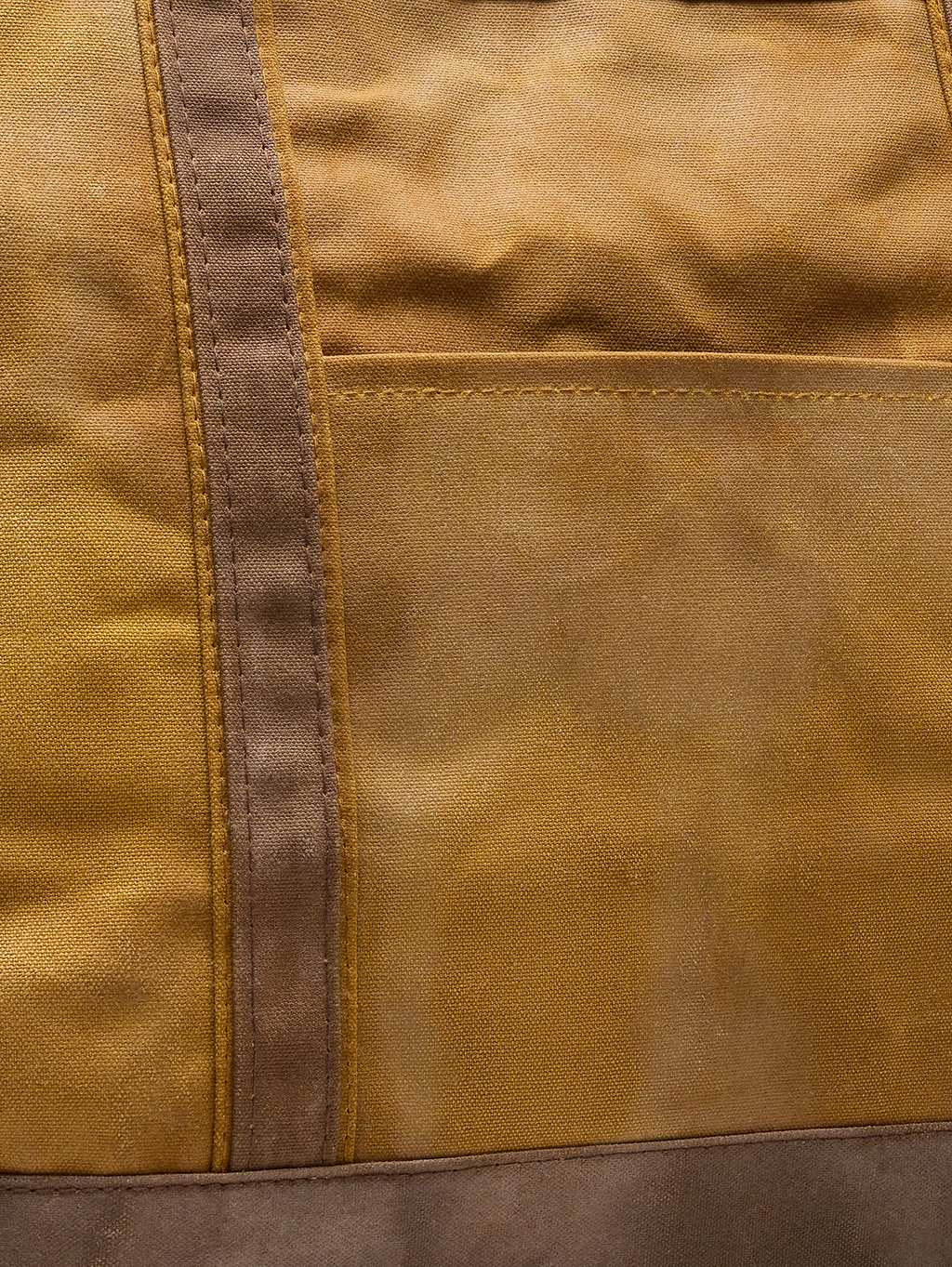 Waxed Canvas Tote by CB Station - Tan