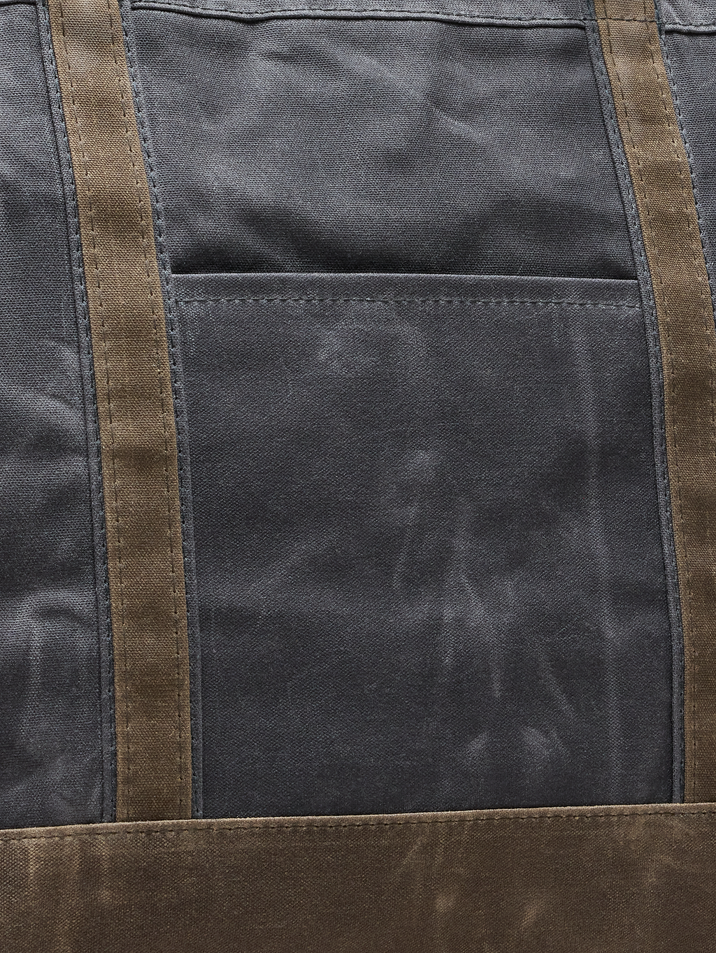 Waxed Canvas Tote by CB Station - Blue