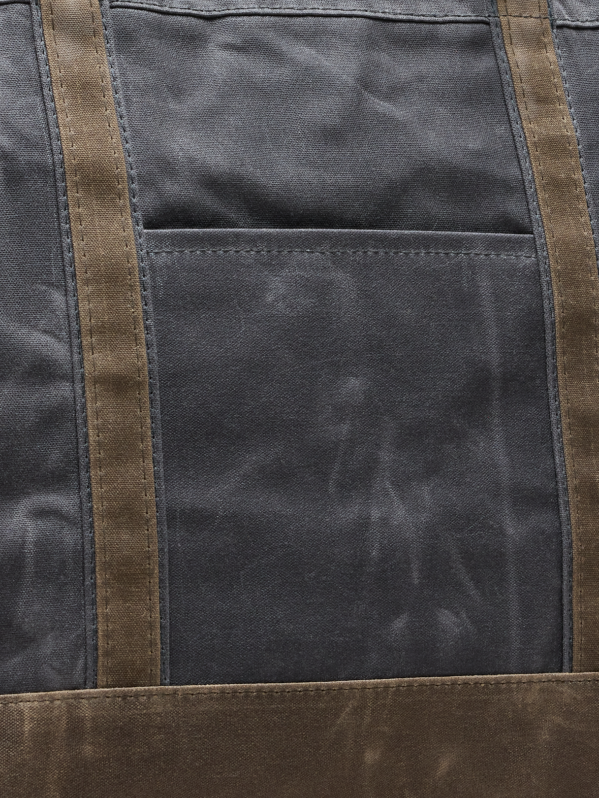 Waxed Canvas Tote by CB Station - Blue