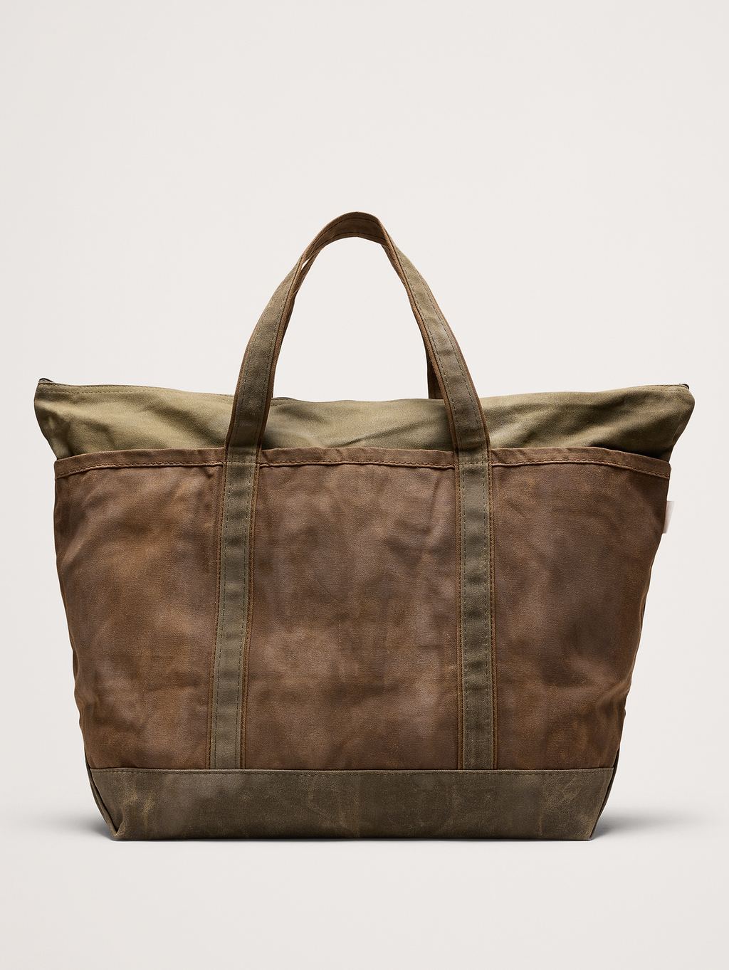 Waxed Canvas Tote by CB Station - Brown