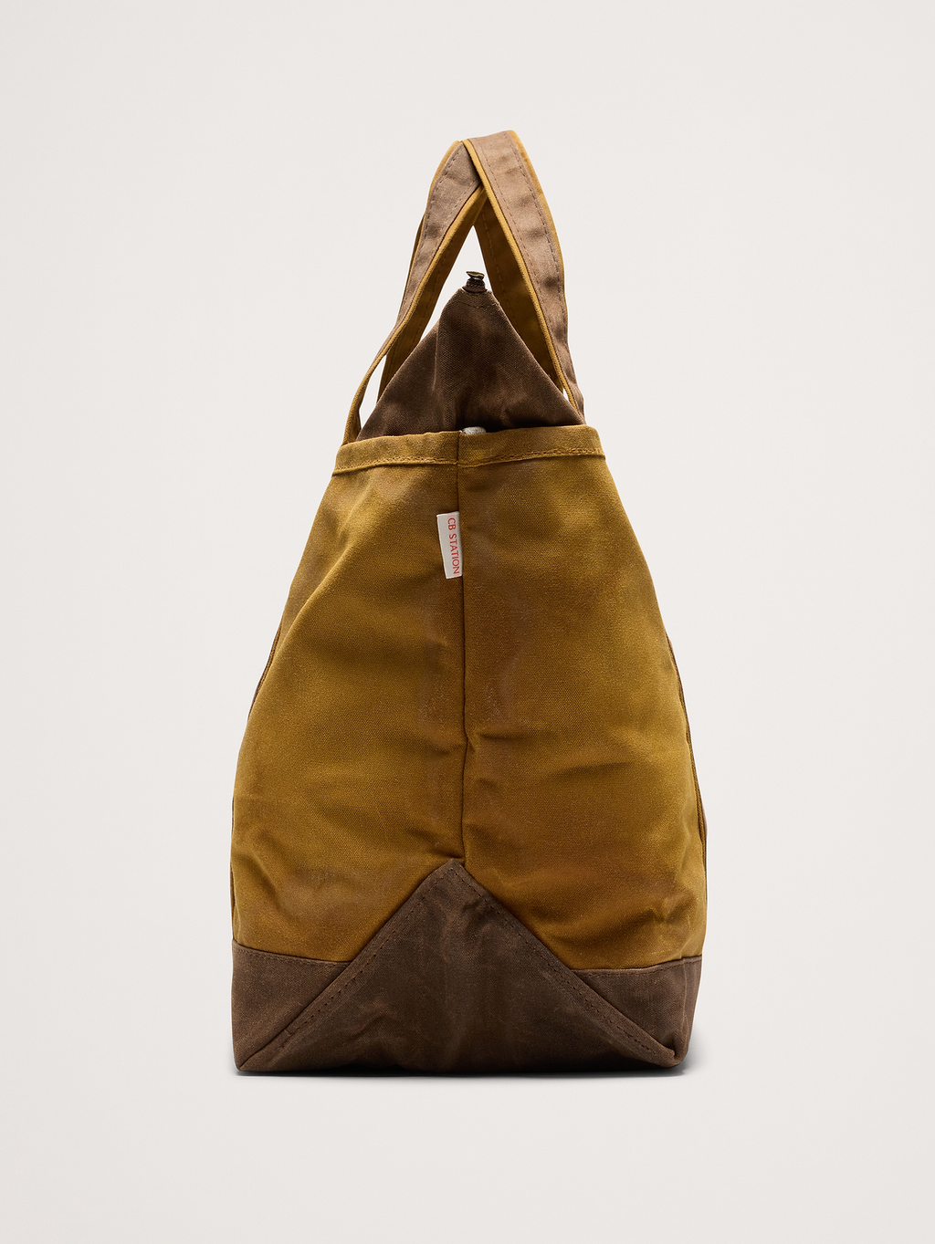 Waxed Canvas Tote by CB Station - Tan