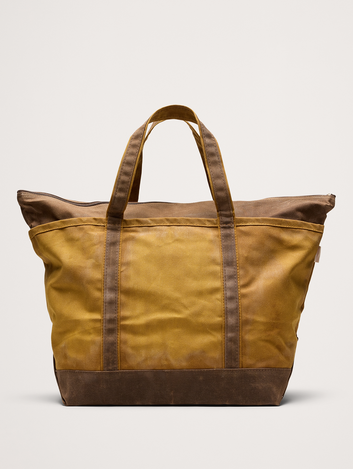 Waxed Canvas Tote by CB Station - Tan