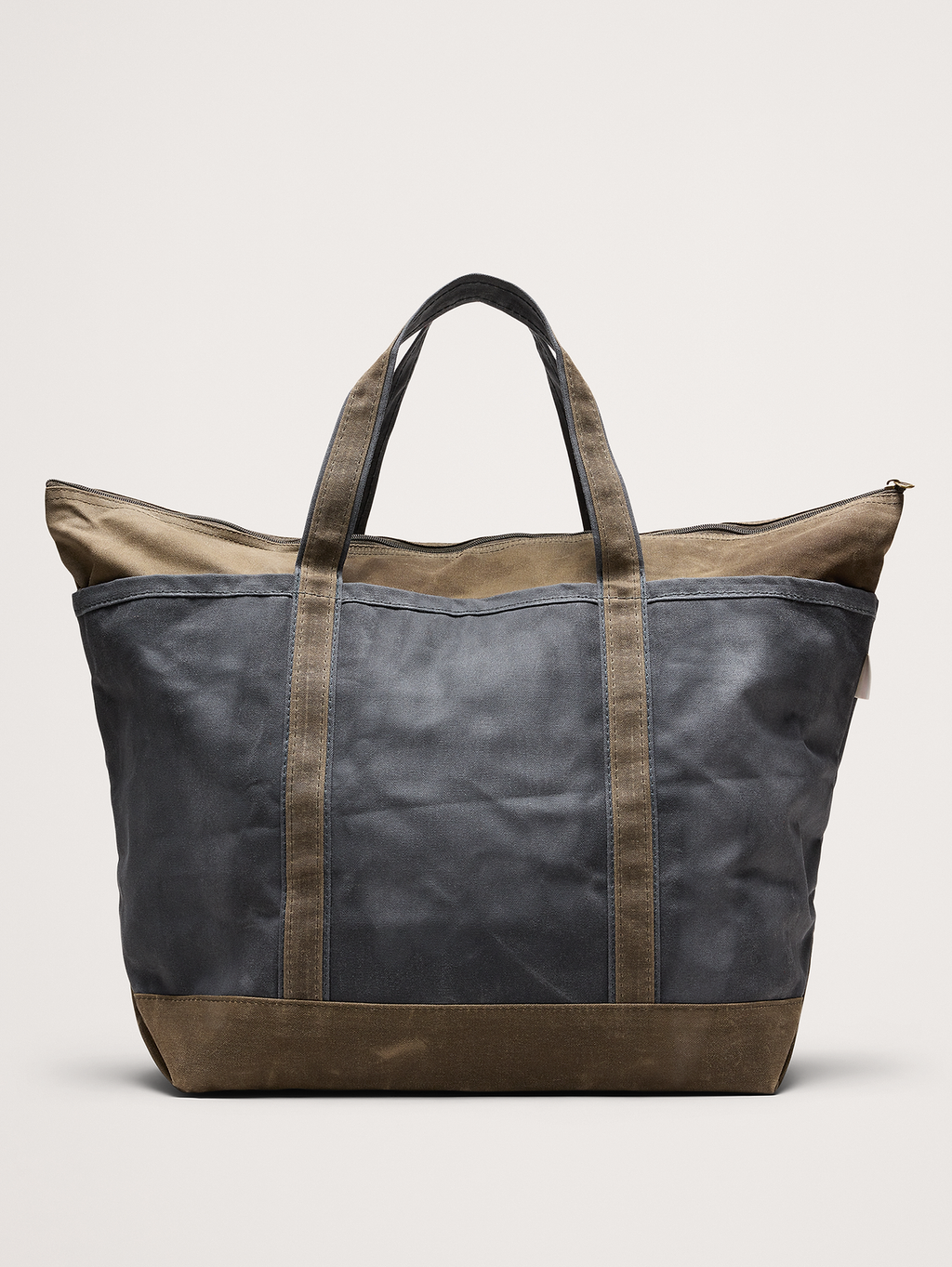 Waxed Canvas Tote by CB Station - Blue