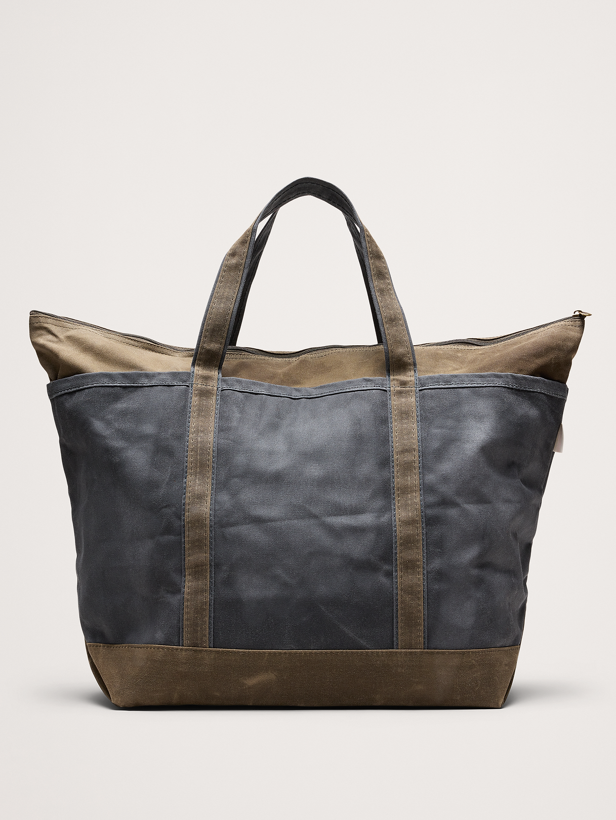 Waxed Canvas Tote by CB Station - Blue