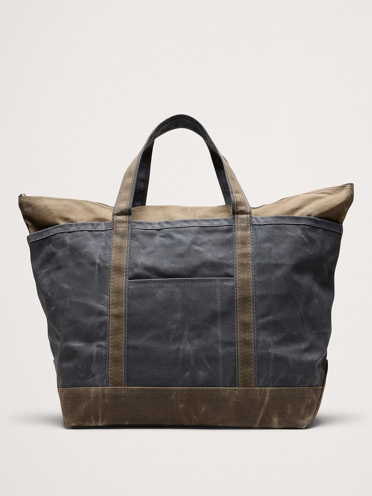 Waxed Canvas Tote by CB Station - Blue