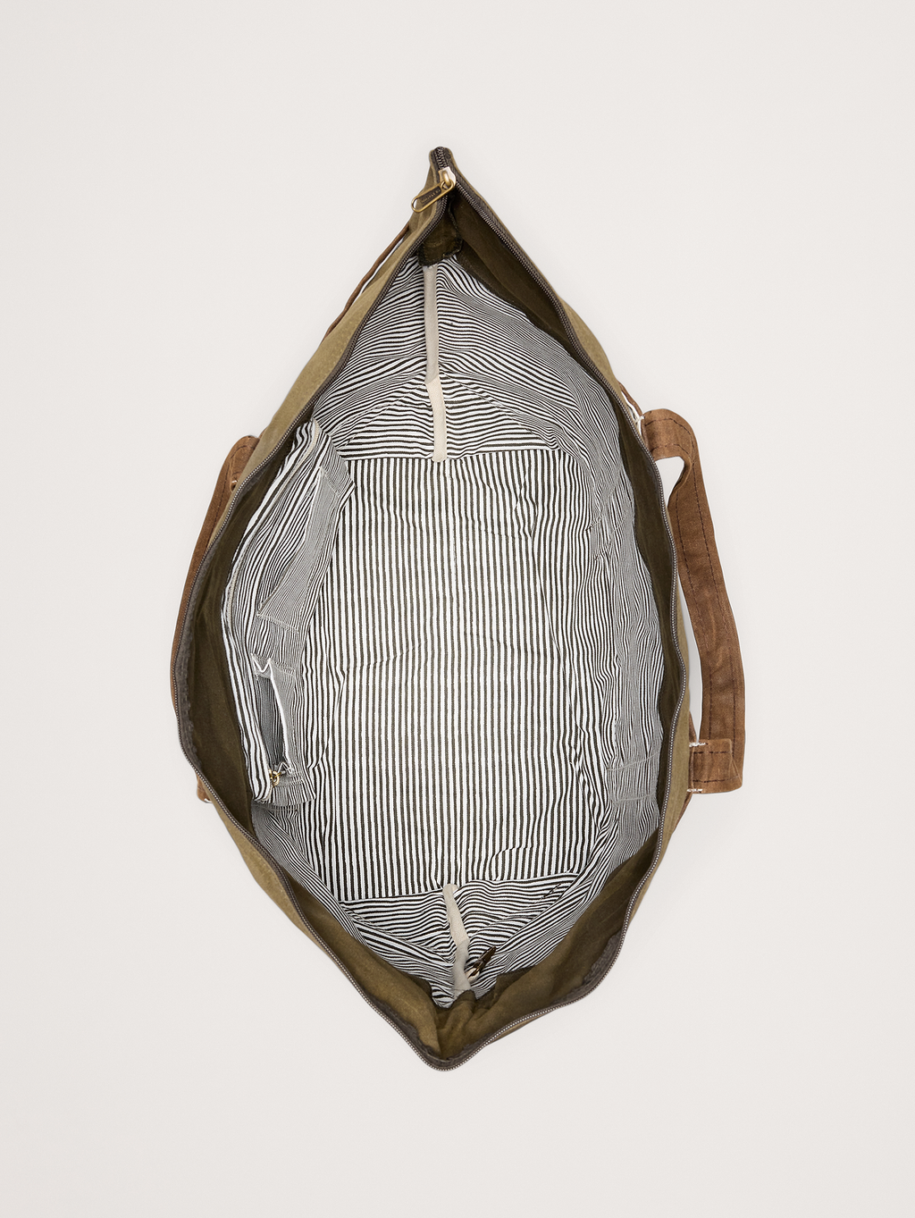 Waxed Canvas Tote by CB Station - Brown