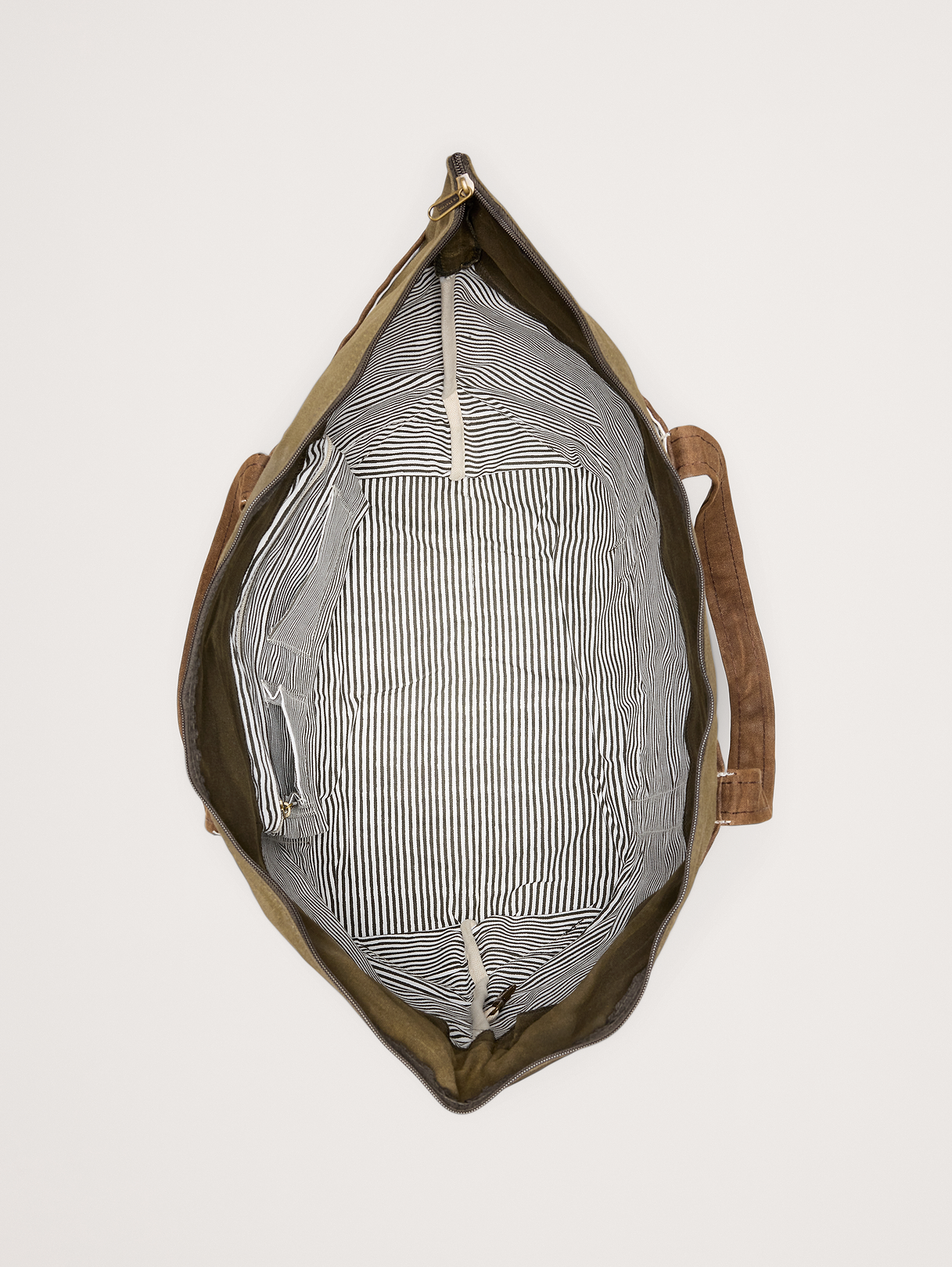 Waxed Canvas Tote by CB Station - Brown