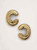 Triple Cuff Earrings - Gold