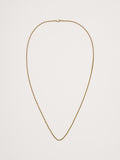 2mm Gold Vermeil Cuban Chain Necklace by Miansai - Gold