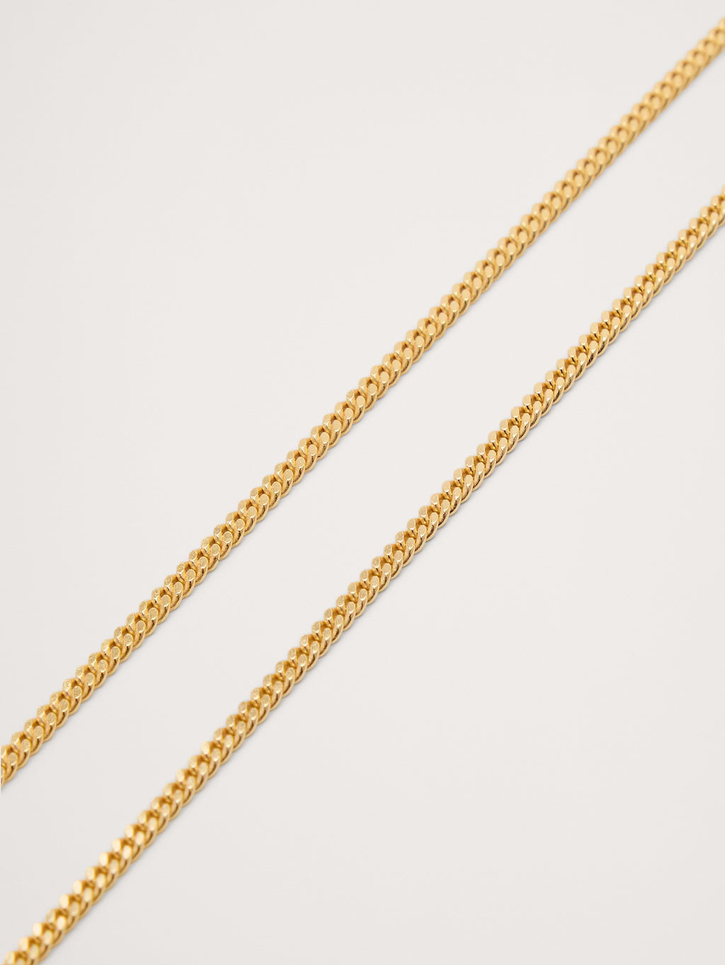 2mm Gold Vermeil Cuban Chain Necklace by Miansai - Gold