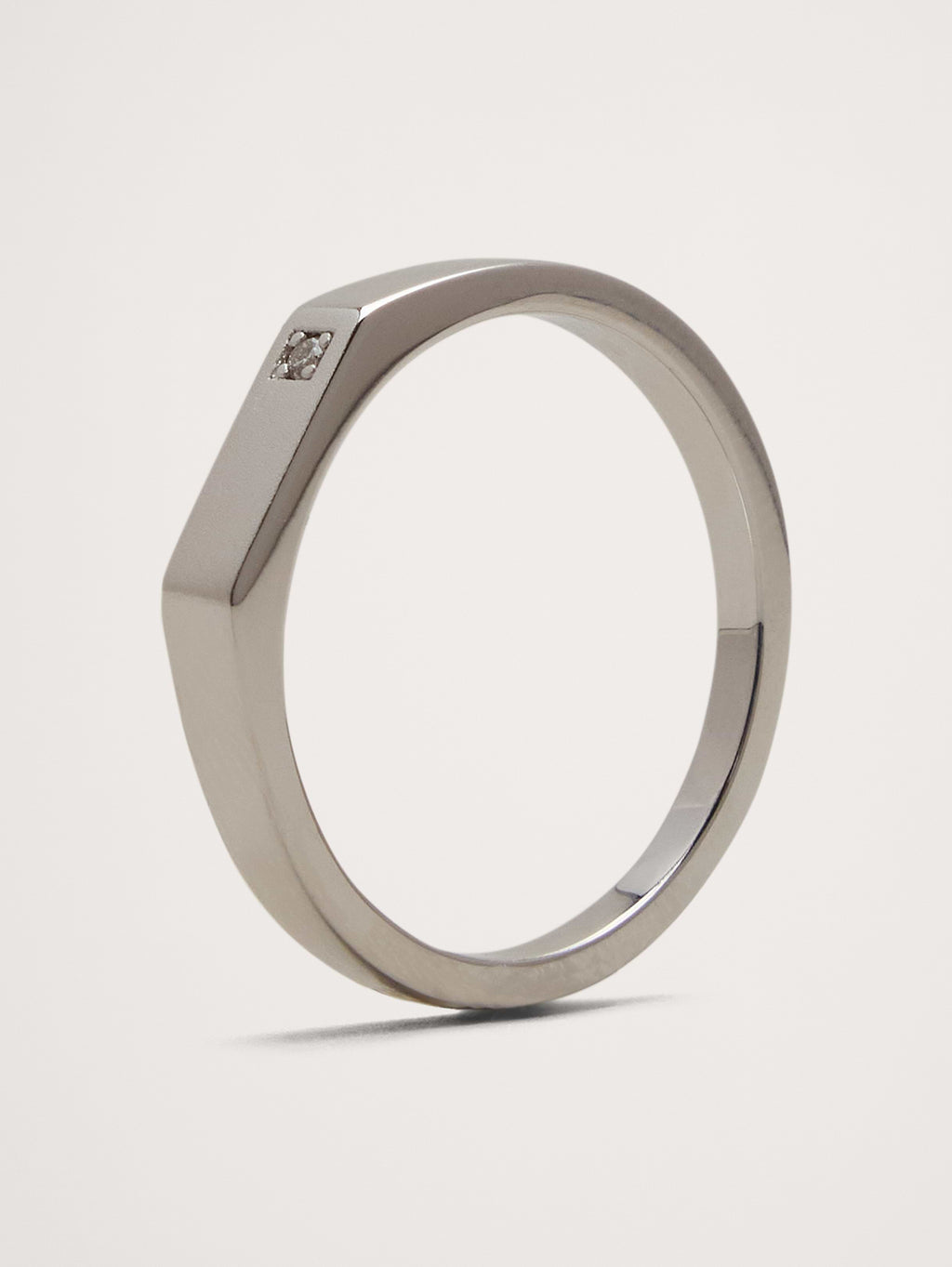 Thin Geo Ring by Miansai - Silver