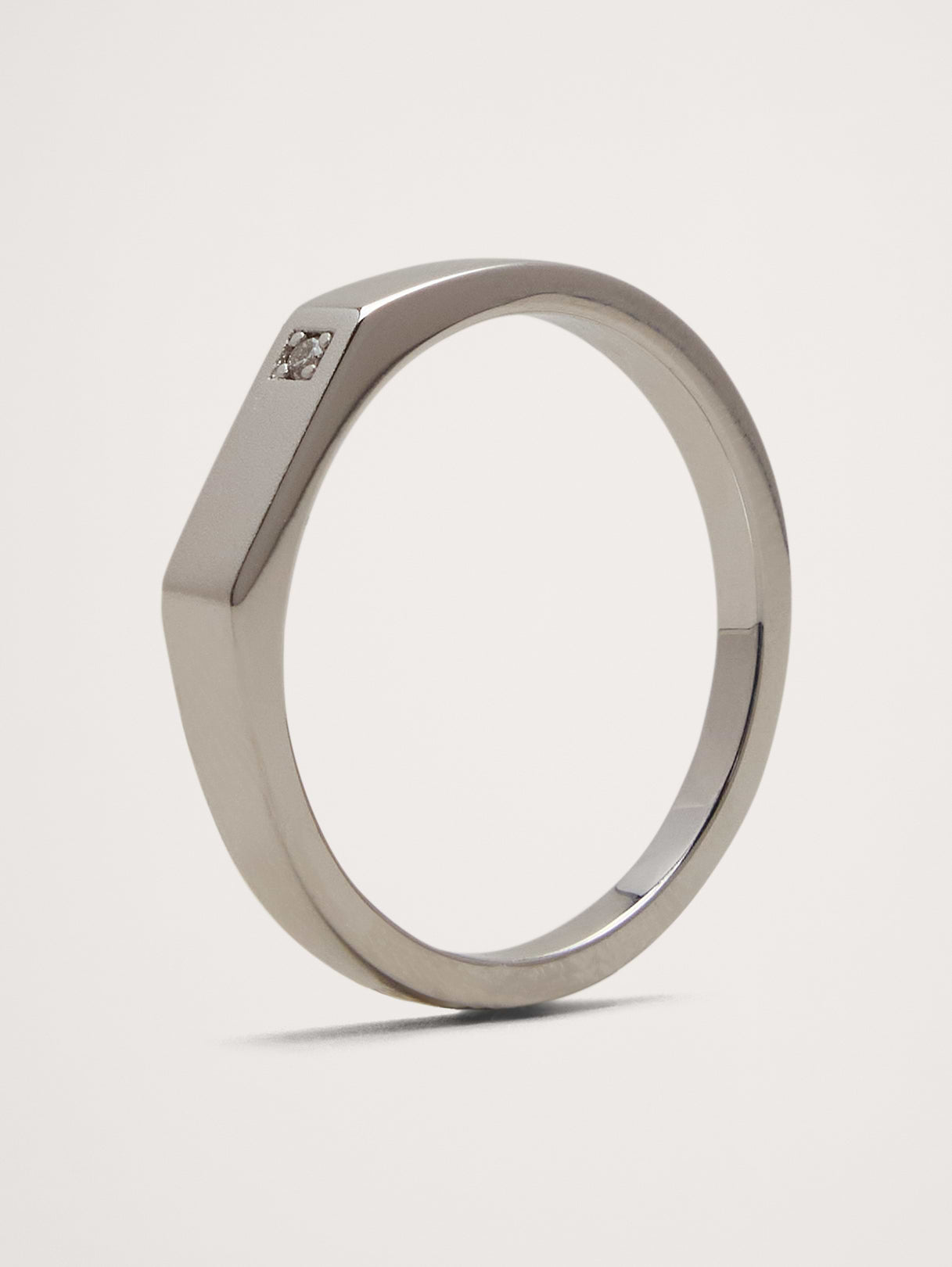 Thin Geo Ring by Miansai - Silver