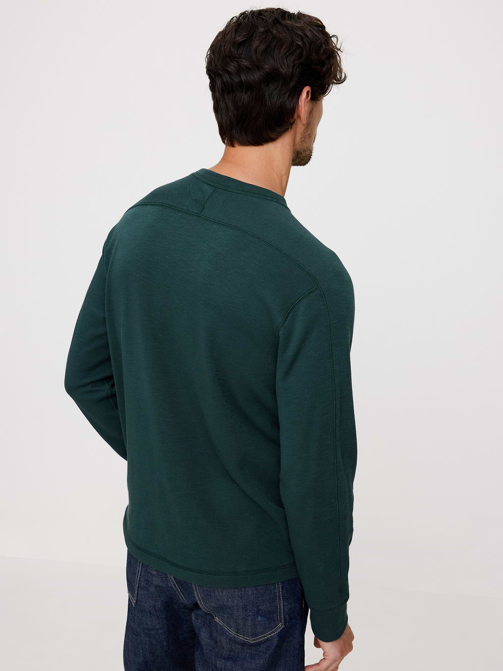 Slub Double-Knit Crew-Neck T-Shirt - Storm Slate Green