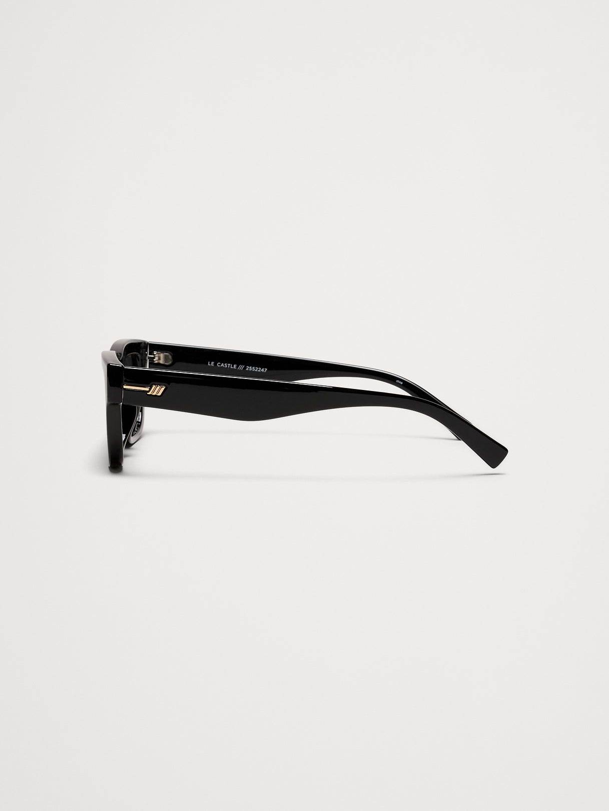 Le Castle Sunglasses by Le Specs - Black