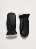 Boda Leather Mittens by Hestra - Black