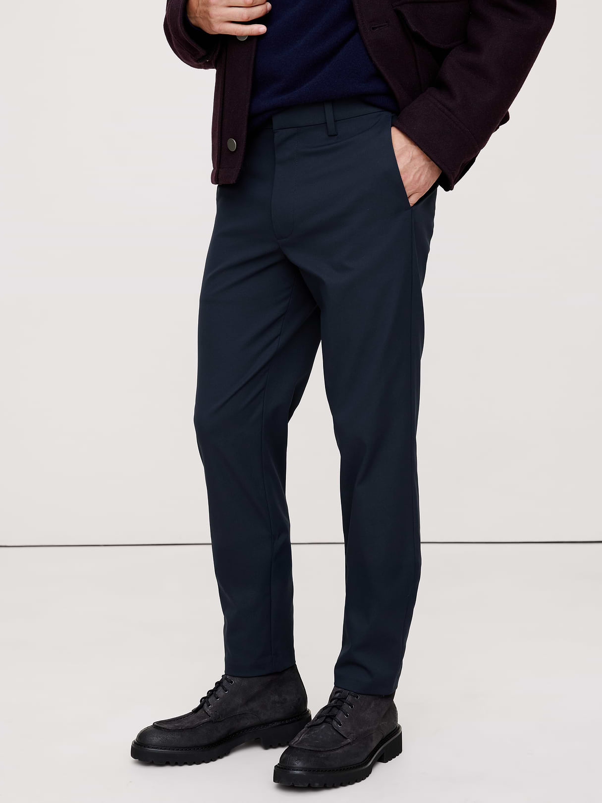 Athletic Slim Performance Pant - Navy Blue