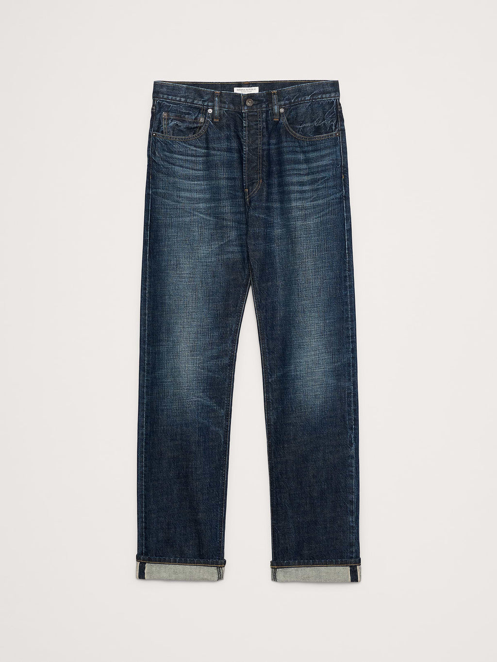 Straight Selvedge Jean - Dark Vintage Wash