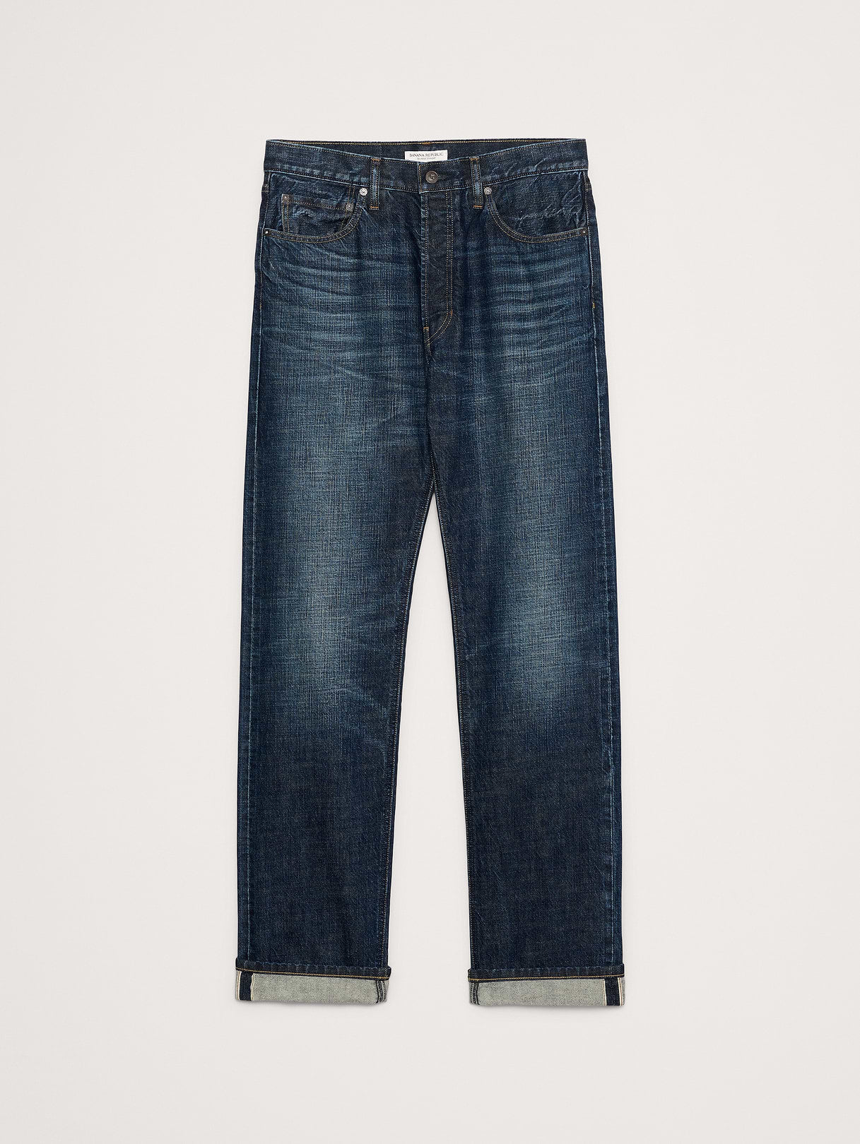 Straight Selvedge Jean - Dark Vintage Wash