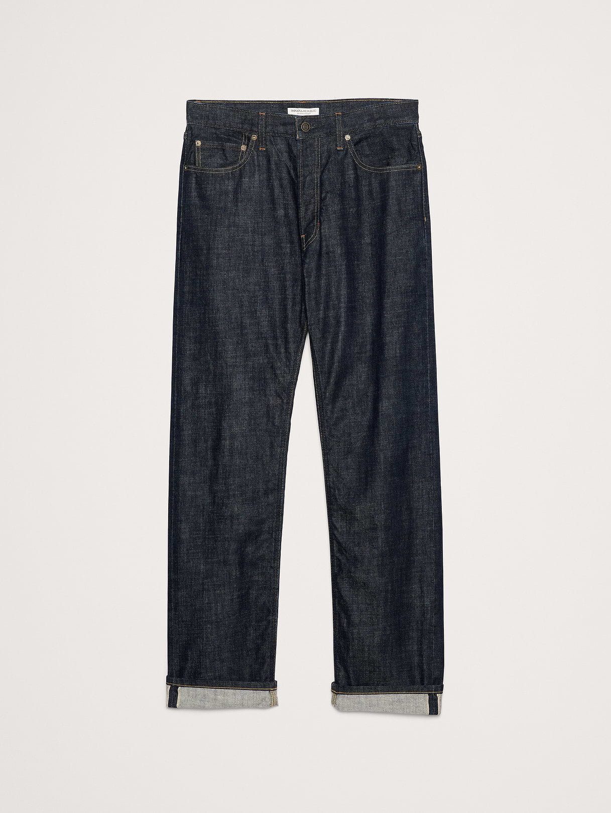 Straight Selvedge Jean - Rinse Dark Wash