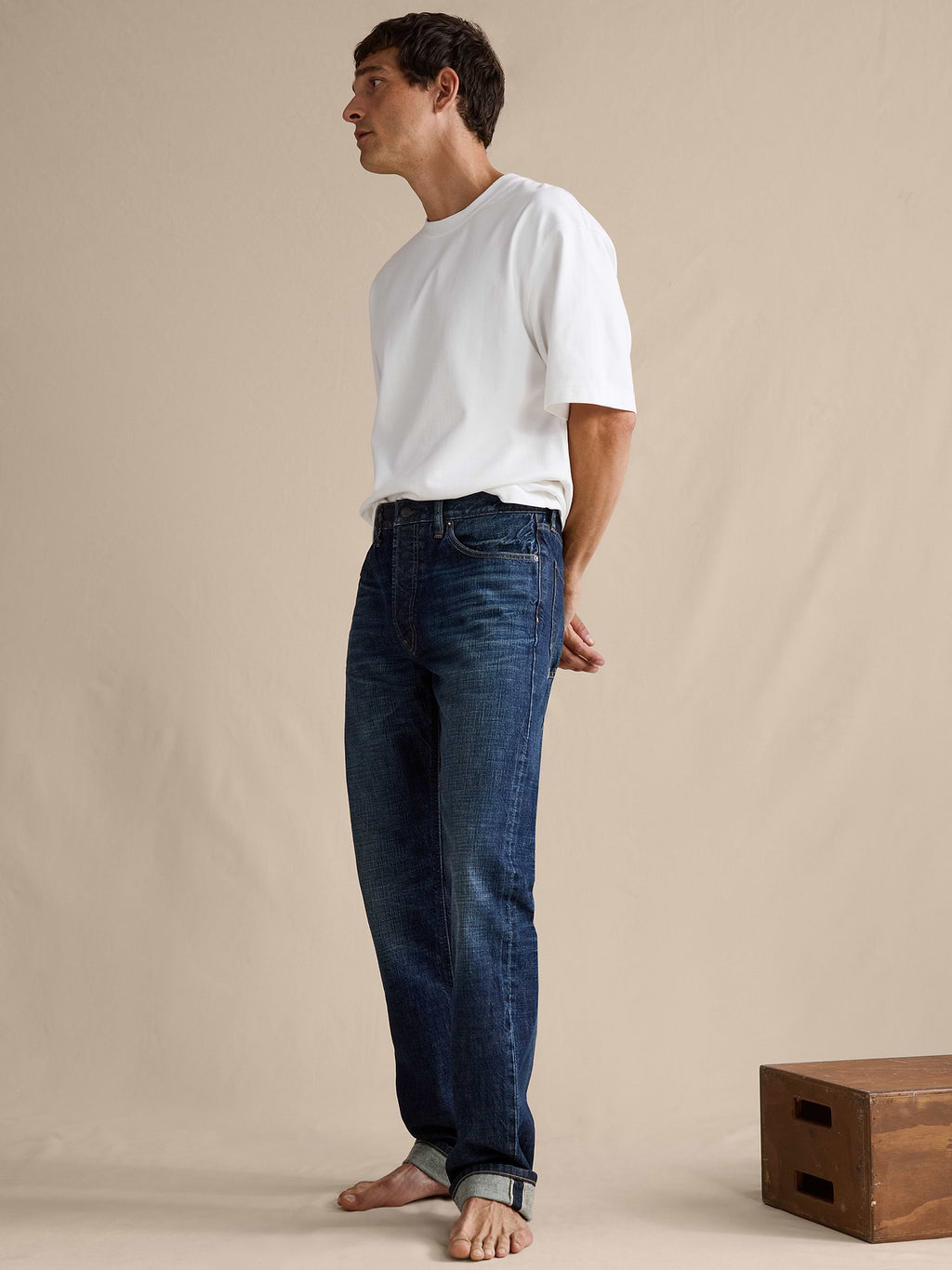 Straight Selvedge Jean - Dark Vintage Wash