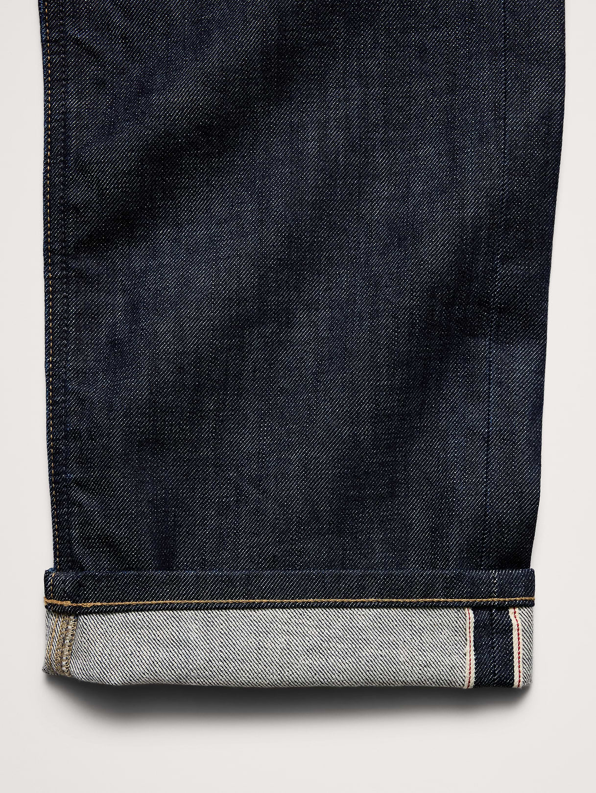 Straight Selvedge Jean - Rinse Dark Wash