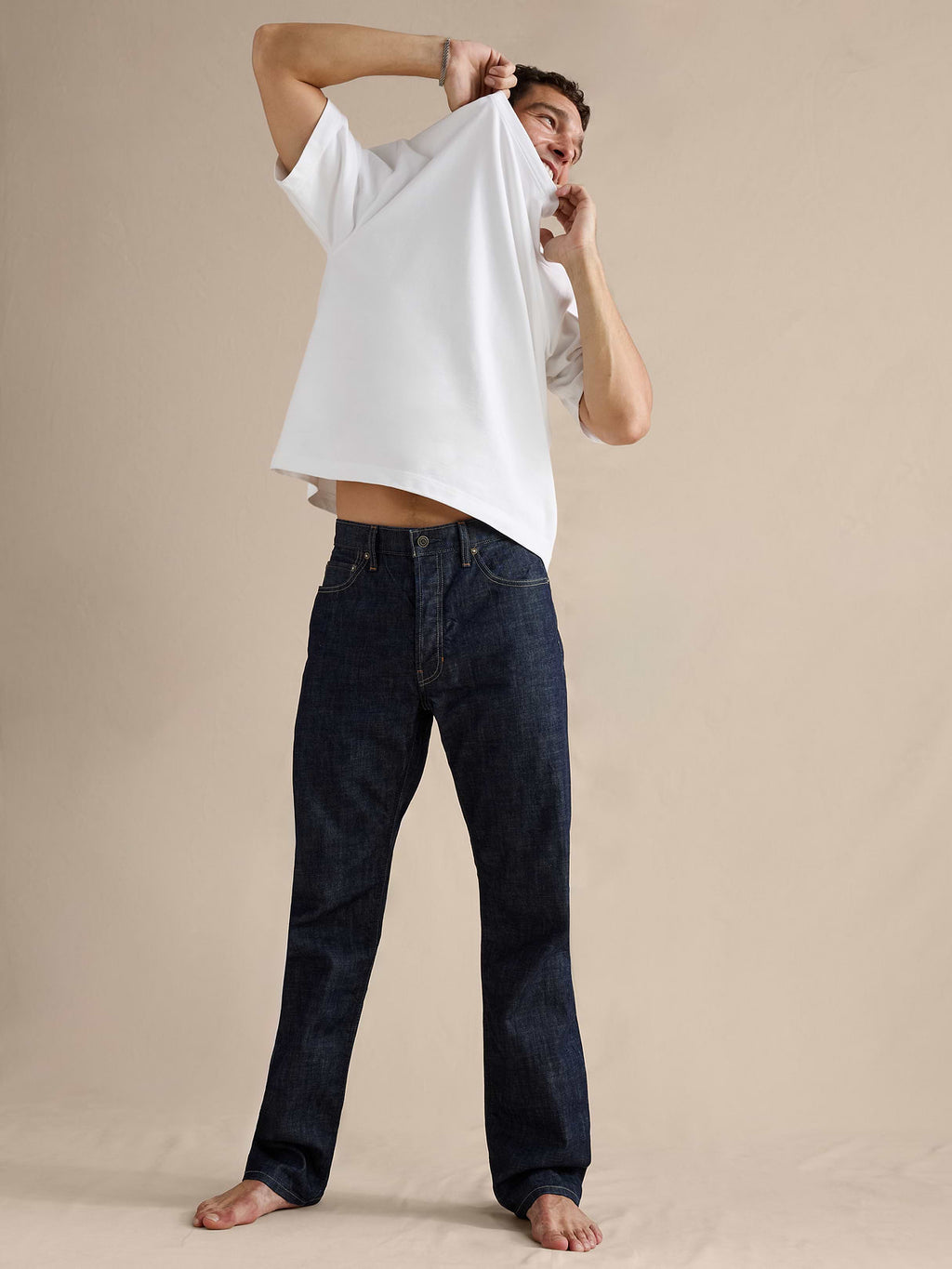 Straight Selvedge Jean - Rinse Dark Wash