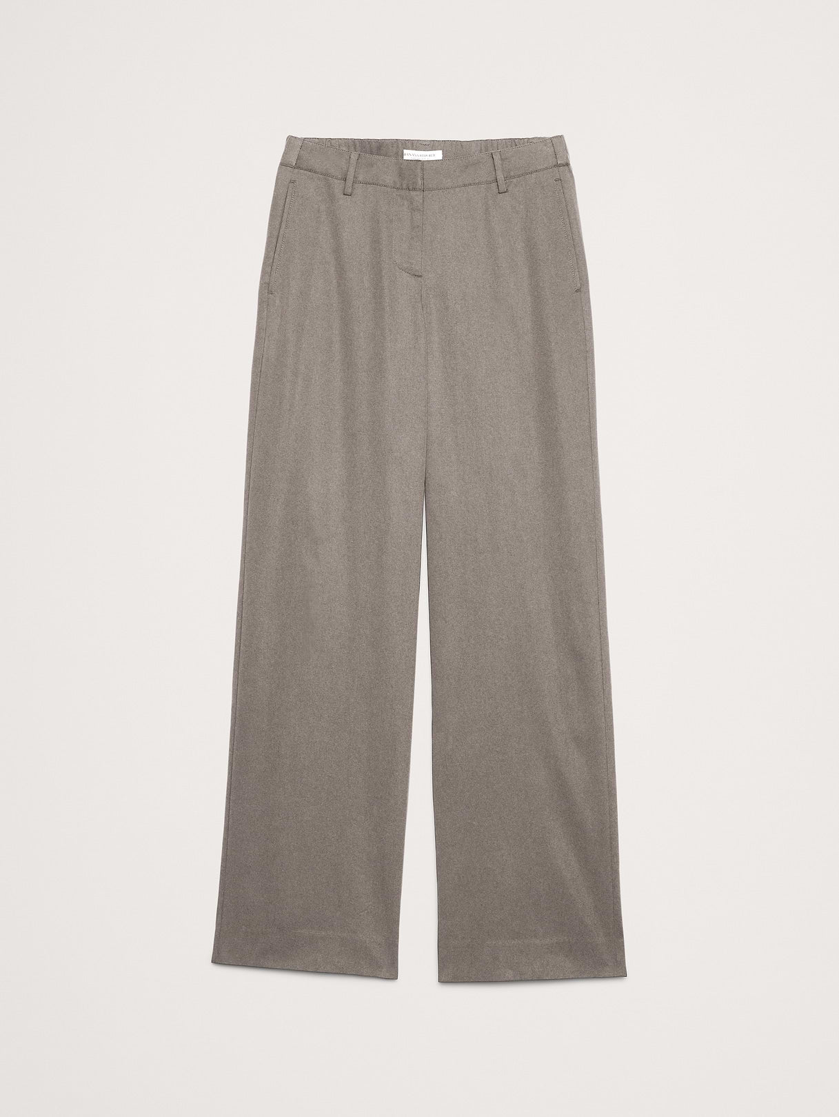 The Everyday Wide-Leg Pant in Tencel™-Cotton - Mushroom Taupe