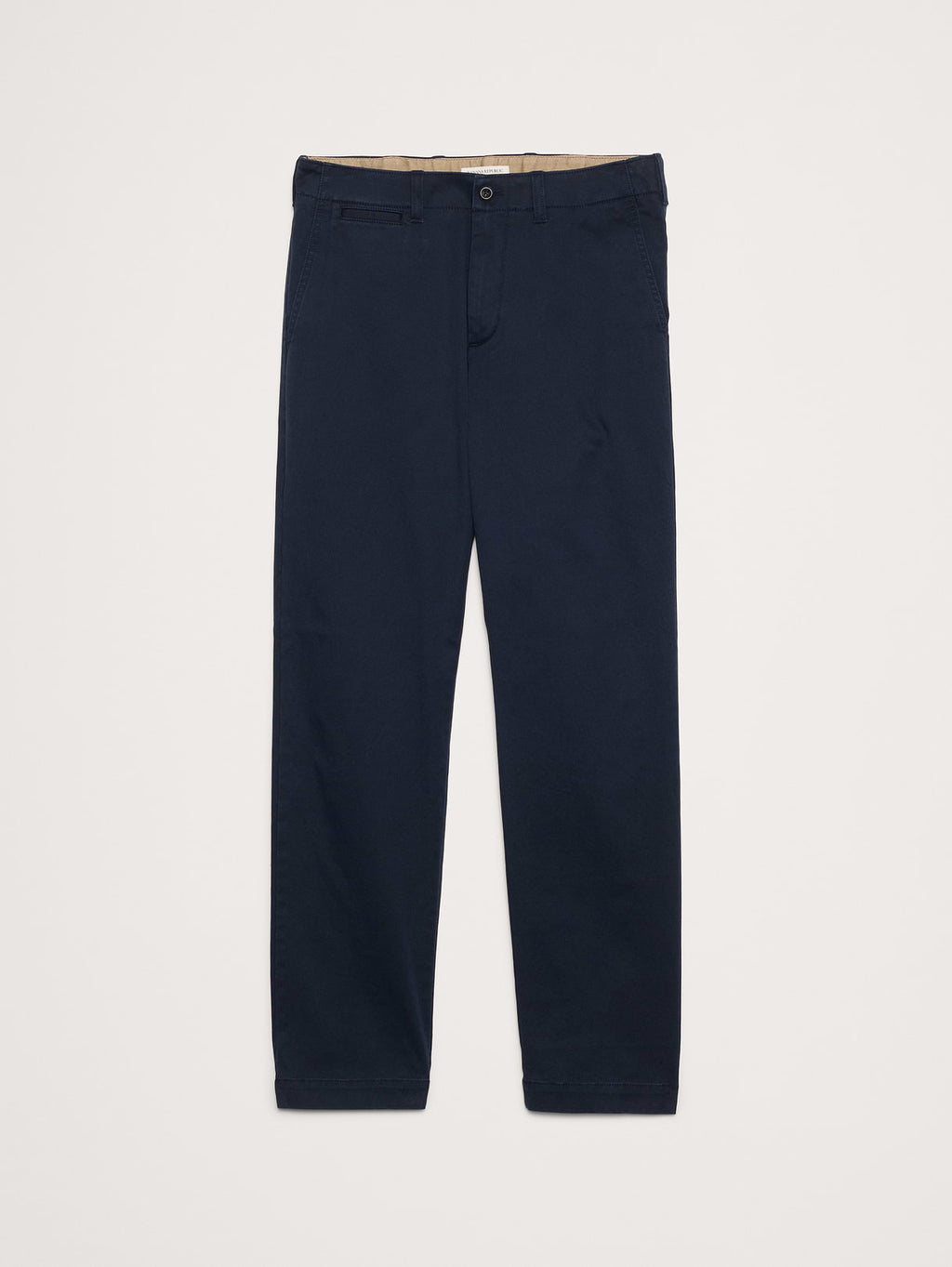 Straight Lived-In Chino - Navy Blue