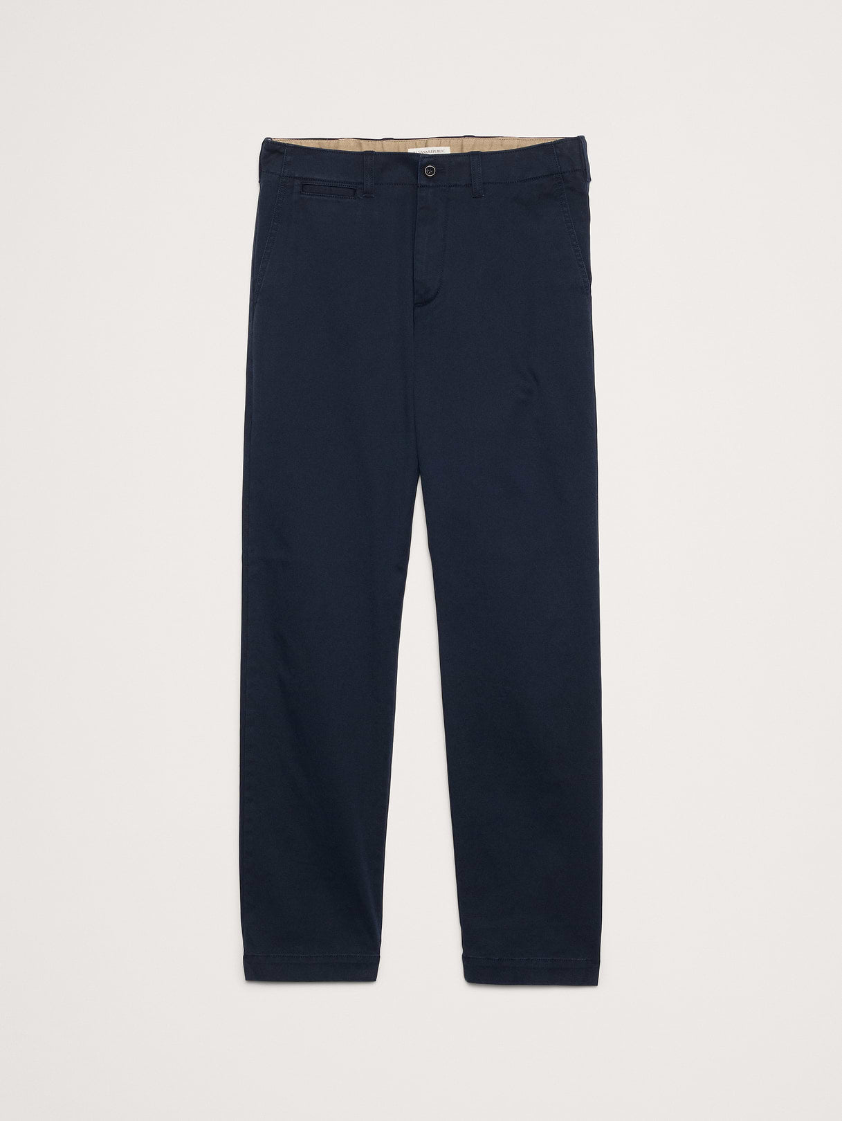 Straight Lived-In Chino - Navy Blue