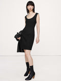 Everywhere Ponte Scoop-Neck Sheath Dress - Black