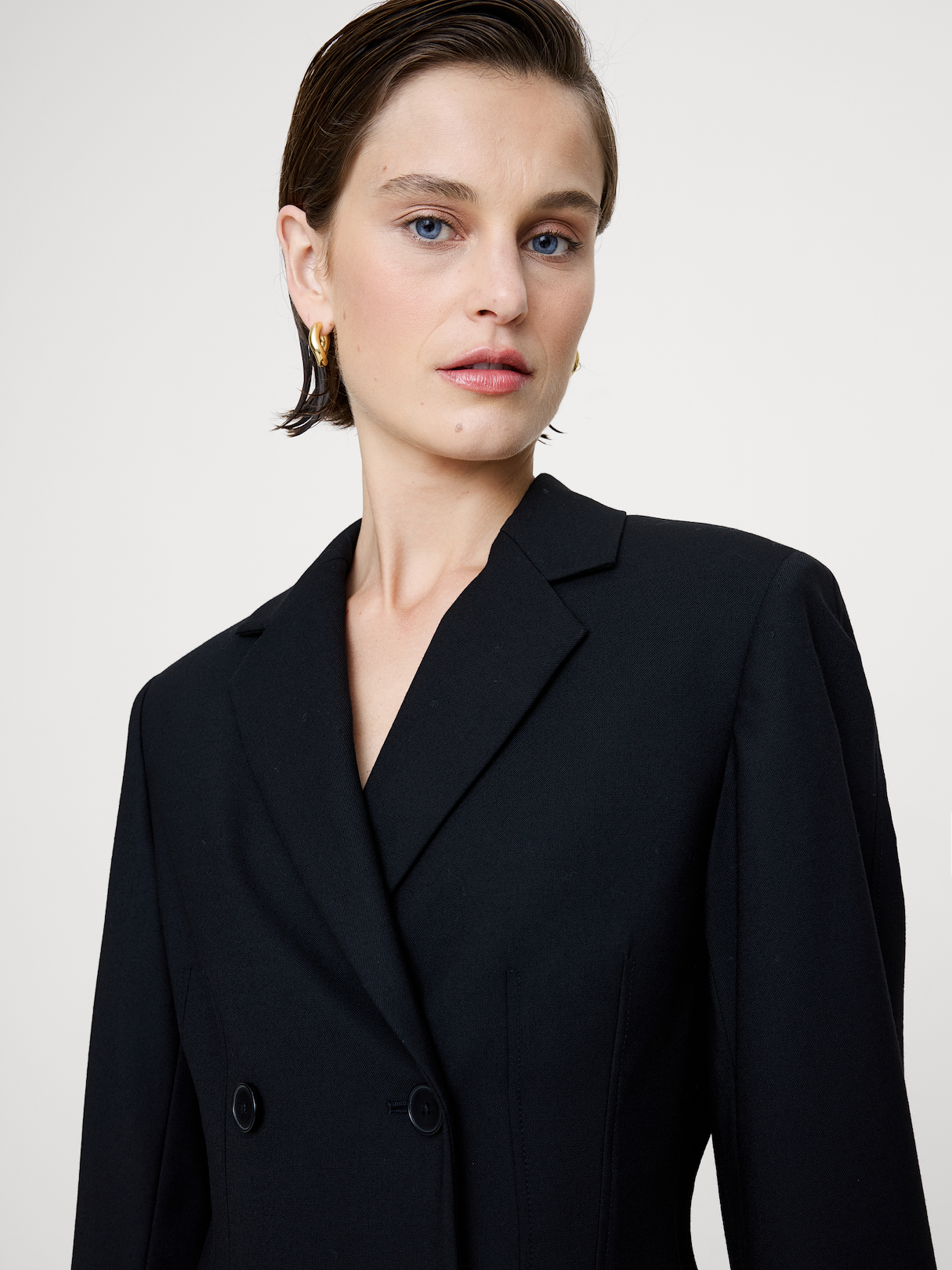 Hourglass Blazer - Black