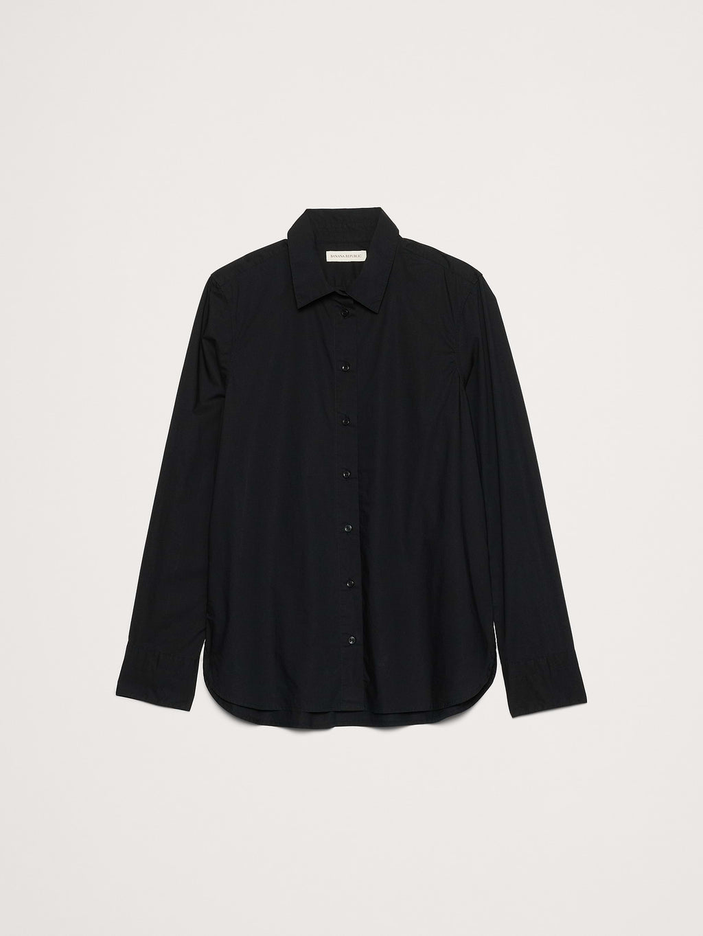 The Everyday Shirt in Cotton Poplin - Black