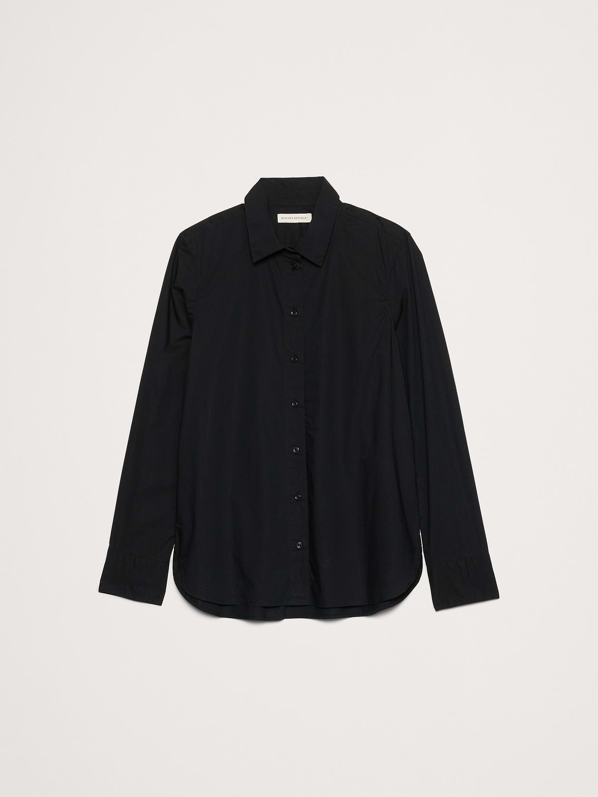 The Everyday Shirt in Cotton Poplin - Black