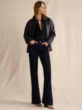 High-Rise Bootcut Jean - Indigo Rinse Wash
