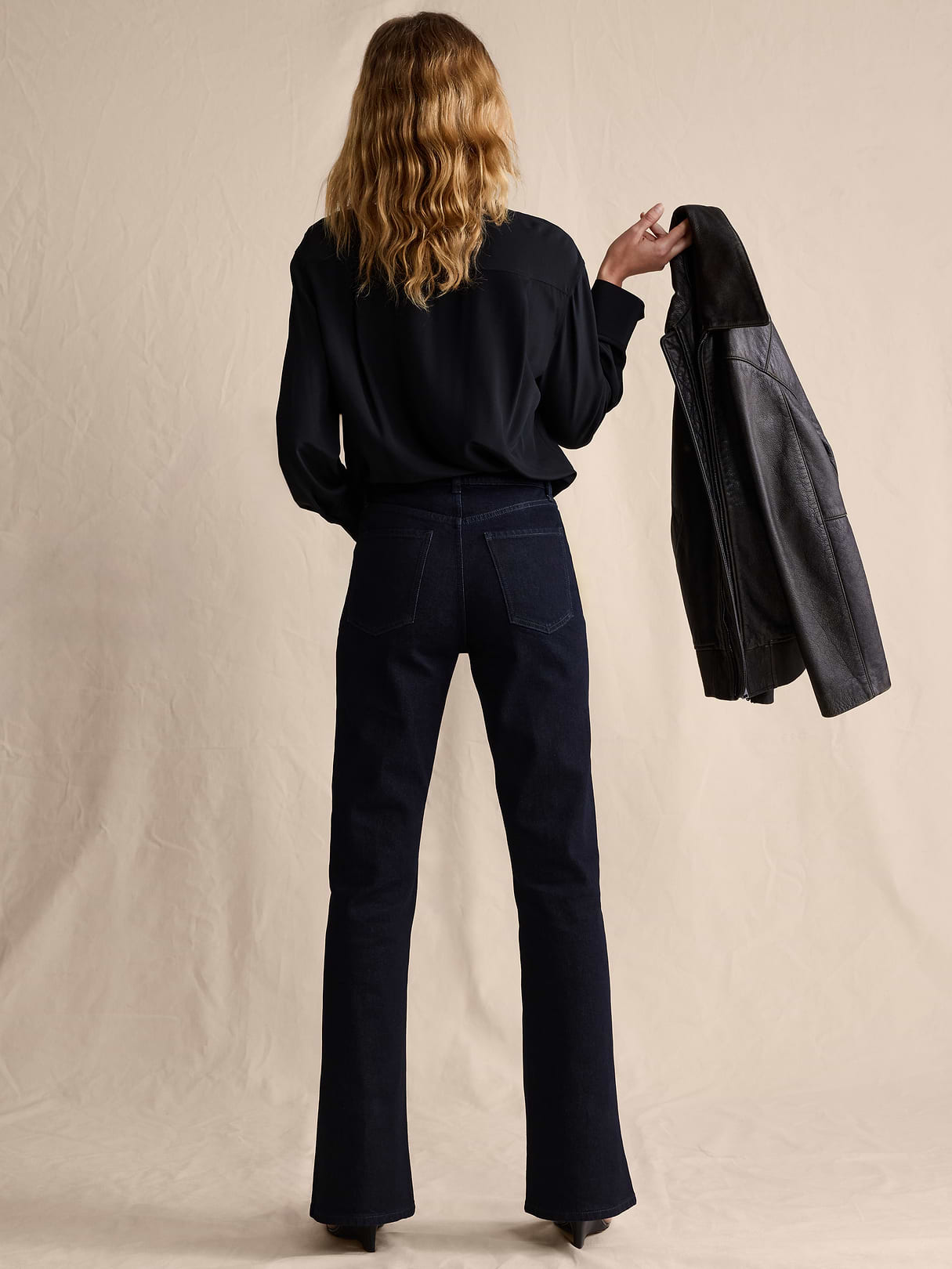 High-Rise Bootcut Jean - Indigo Rinse Wash
