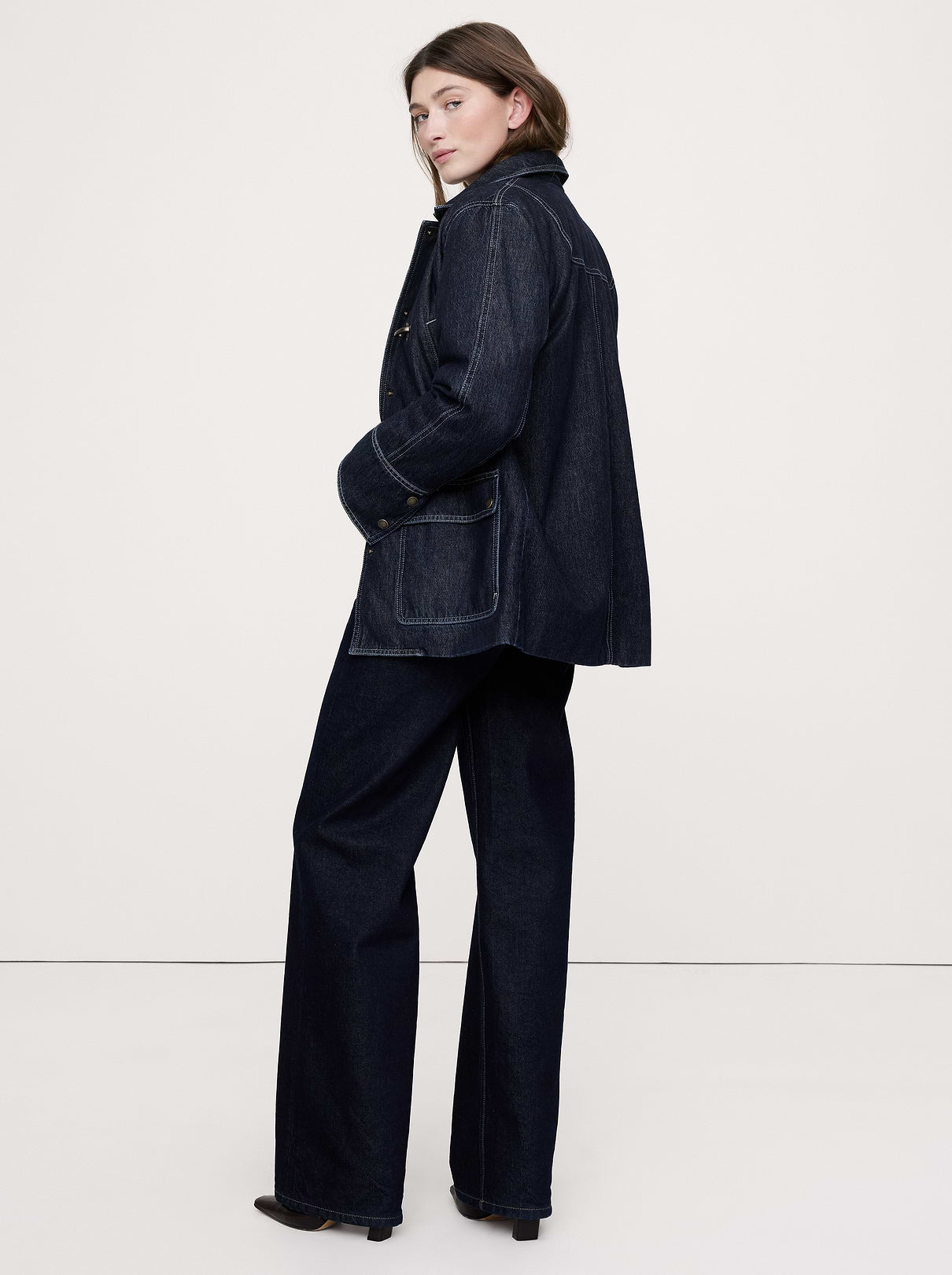 Barn Coat - Rinse Dark Wash