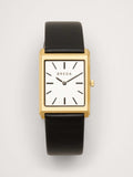 Virgil Leather Watch by Breda - Black