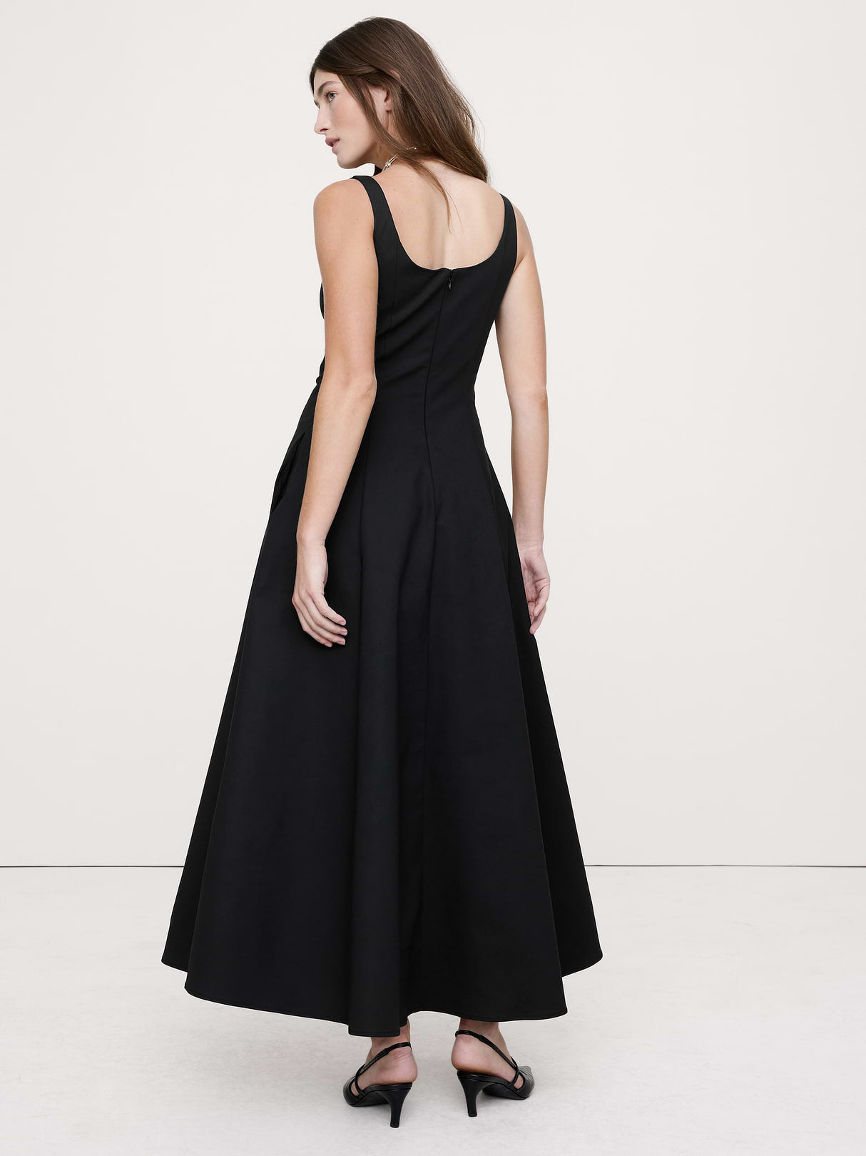 Sweetheart Maxi Dress - Black