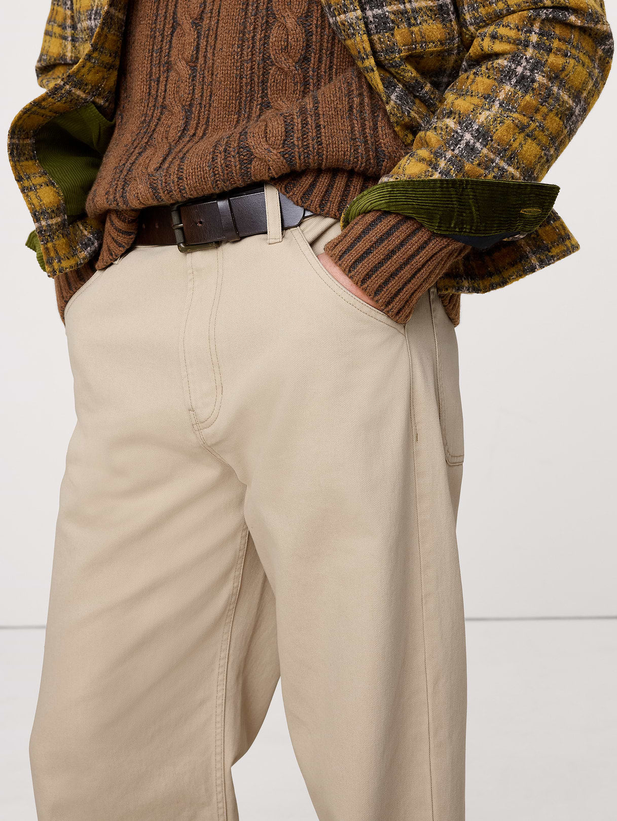 Loose Chino - Khaki Beige
