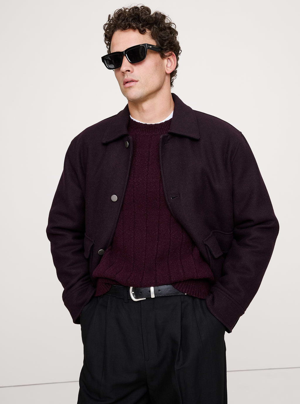Le Castle Sunglasses by Le Specs - Black
