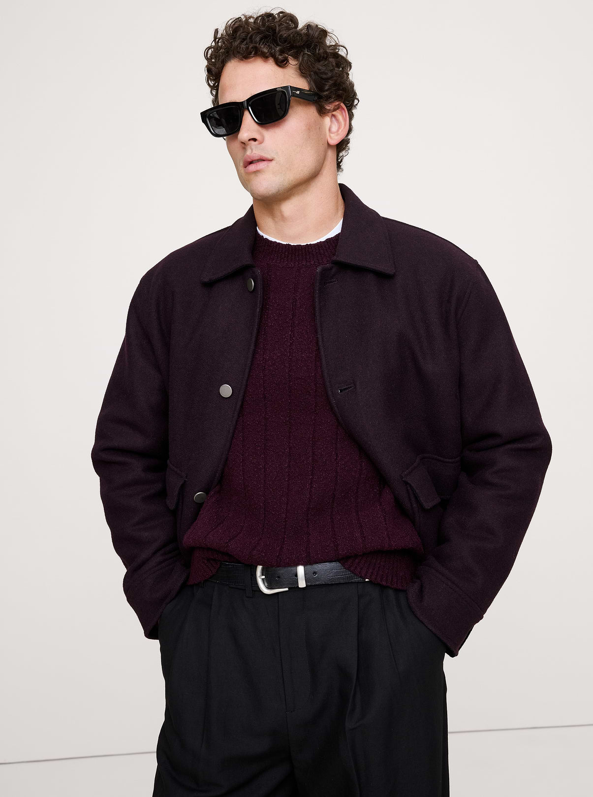 Le Castle Sunglasses by Le Specs - Black