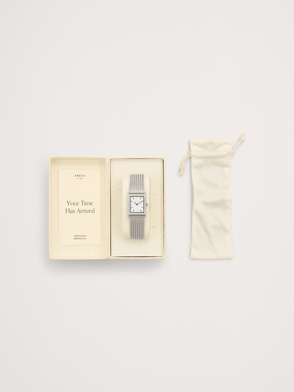Virgil Tethered Watch by Breda - Silver