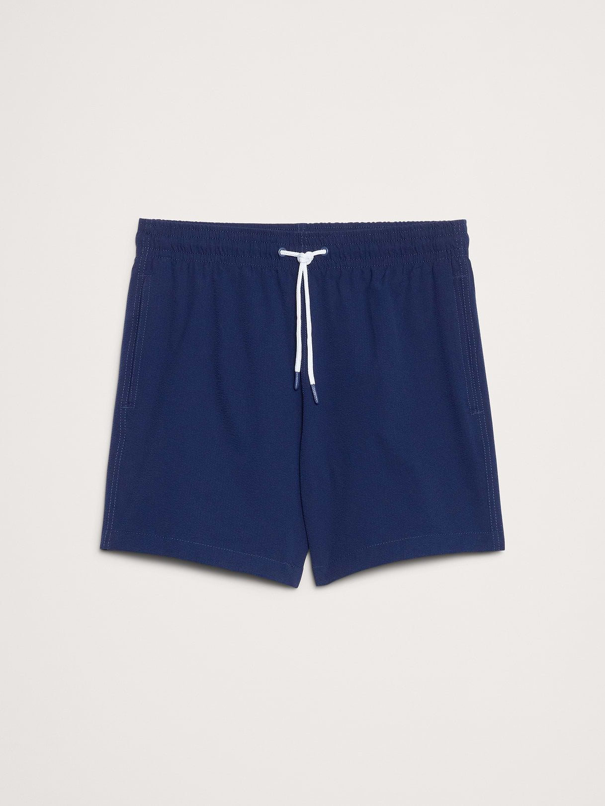 Sano 6.5" Inch Swim Short by Trunks Surf & Swim - Estate Blue Seersucker
